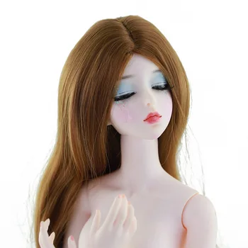 Quente 60cm Mulheres BJD Bonecas Grande 1/3 De Menina Boneca de Brinquedo, Roupa de Dormir de Olhos Sem Maquiagem Feminino Nu Nu Boneca Meninas Dom
