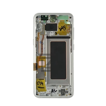 Para Samsung Galaxy S8 lcd g950 s8 plus visor Touch Screen Digitalizador Assembly +quadro s8 tela de substituição de Reparação de Peças de Reposição