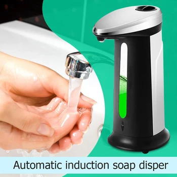 400ml/700 ml Automática Dispensador de Sabão Líquido Touchless anti-Séptico de Mão Recipiente de Parede de Lavar o Recipiente para casa de Banho