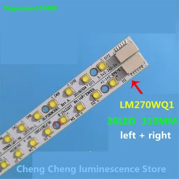 5set=10 PCS*36LED 310 mm de retroiluminação LED strip Para LM270WQ1 SD C2 M270WQ1 SDA2 LGT2781 LGT2795 R L A1419 MD095 ME088