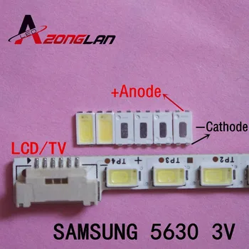 Para 200PCS SAMSUNG LED de luz de fundo De 0,5 W 3v 5630 branco Fresco luz de fundo do LCD para TV a Aplicação de TV SPBWH1532S1ZVC1BIB