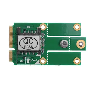 SP M. 2 NGFF Tecla B para Mini PCI-E Conversor Adaptador de Cartão com Slot para Cartão SIM 3G Suporte de Rede 4G LTE para PC para M. 2 2230 2242