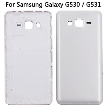 10PCS Para Samsung Galaxy G530 G530H / G531 de Trás da Tampa Traseira de Plástico + Quadro do Meio Aro Carcaça Completa Nova G530 Tampa da Bateria