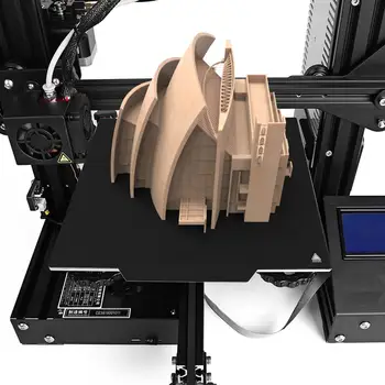 Magnético Construir Superfície da Placa Etiqueta Almofada Ultra-Flexível Removível Impressora 3D Aquecida Tampa de Cama para Ender-3/Ender-3S/Ender-3 Pro
