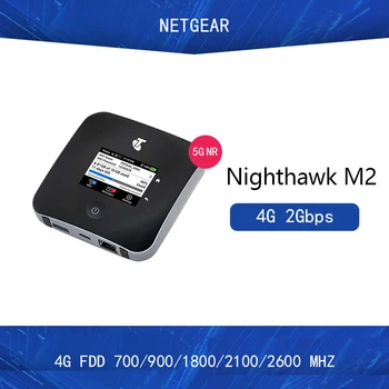 Desbloqueado Netgear Nighthawk M2 MR2100 cat20 4GX Gigabit 4G 2Gbps 5CA Móvel 2000mbps Hotspot wi-Fi +2PCS 5dai Antenas