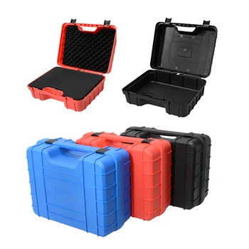 Instrumento de segurança Ferramenta Caixa de Plástico ABS caixa de Ferramentas caixa de ferramentas Resistente ao Impacto de Segurança Caso Mala de Ferramentas Equipamento da Câmera