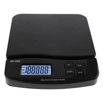 25kg/1g 55lb Digital Postal de Envio de Escala de Postagem Eletrônica Balanças de Pesagem com a Função de Contagem do SF-550