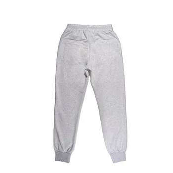 2019Men moda Kanye West Sik casual de seda Homens de calças esportivas hip hop bordados de algodão academias de fitness Calças de jogging