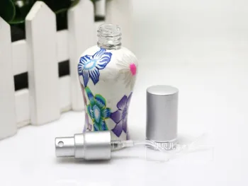 12ml atacado frascos de perfume Fimo pontos de engarrafamento portátil de pequenas garrafas bomba do pulverizador garrafas vazias 2pcs/monte