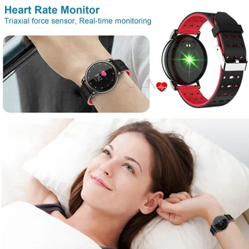 Ckyrin Voar Smart Watch GPS Relógio do Esporte Todos os Dias Coração a Taxa de Atividade de Rastreamento de Monitor de Sono Ultra-Longa Battrey Android iOS Relojes