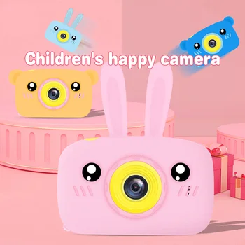 Crianças Câmera Digital, bateria Recarregável de Selfie Ação de Câmara HD com 1080P de 12MP com 2 Polegadas LCD para Meninas Meninos Brinquedos Presentes Câmara