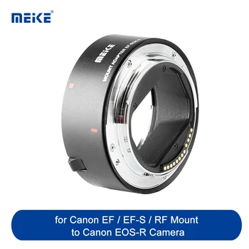 Meike MK-EFTR-UM Adaptador de Montagem do Anel de Foco Automático Adaptador de Lentes para Canon EF/EF-S/RF/EF-M/CN-E Montagem de Lentes para Canon EOS-R Câmara