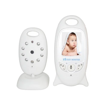 Monitor do bebê sem Fio Babá Câmera de 2.0 Polegadas de Cor Intercomunicador em Dois sentidos do Bebê de Segurança, Câmera de Visão Noturna de Monitoramento de Temperatura