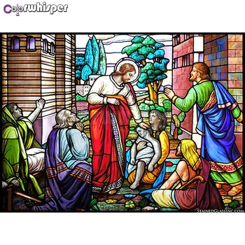 Diamante Pintura 5D Completo Quadrado/Redondo Broca Crença Religiosa de Jesus Cristo Daimond Bordado de Ponto de Cruz, Imagem em Mosaico D169