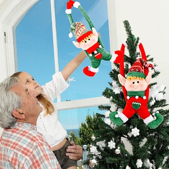 Decoração de natal Elf Boneca de Pelúcia Árvore de Natal Ornamento de Suspensão Feliz Natal e Ano Novo Brinquedos 2020 40x70cm