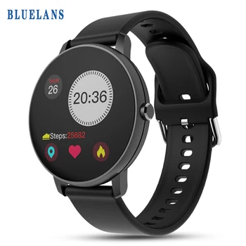 P8Y Bluetooth 4.2 Smart Watch Impermeável Homens Mulheres Smartwatch Pressão Arterial frequência Cardíaca de Fitness Tracker Para Huawei Xiaomi Iphone