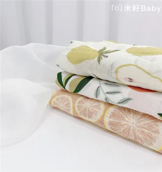 EnkeliBB Bebê recém-Nascido Fibra de Bambu Cobertor Sof Tocar Bebê Crianças Mantas de fios de algodão Orgânico