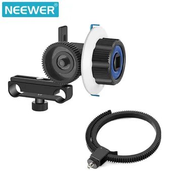 Neewer Siga o Foco com a Engrenagem de Anel Correia para Canon/Nikon/Sony/Outros DSLR Câmera de Vídeo DV se Encaixa Haste de 15mm Sistema de Tomada de Filme