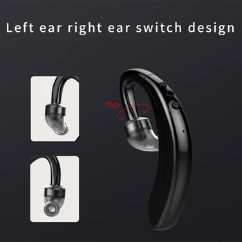 M20 TWS Único Mini Fones de ouvido Bluetooth Esportes Aparelhagem hi-fi Fone de ouvido Estéreo de Negócios Fone de Ouvido de Gancho do Fone de ouvido sem Fio