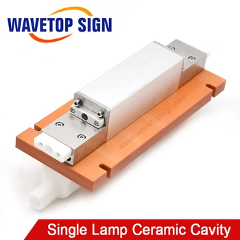 WaveTopSign Laser Máquina de Soldadura Única Lâmpada de Cerâmica Cavidade usar a Lâmpada de Xénon 8*125*270mm Crystal Rod 7*145mm