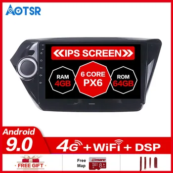 Android 10.0 GPS de Navegação Radio Player para o KIA K2 RIO 2010-2016 Player de Vídeo Estéreo Headuint gps gratuito mapa Construído em Carplay dsp