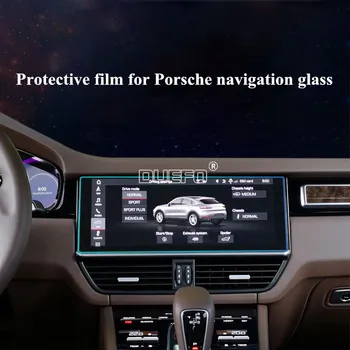 Vidro película protetora Para a Porsche Panamera mundo 718 Cayenne Protetor de Tela de Vidro Temperado de Toque do LCD Display Filme Protetor