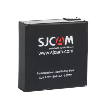 SJCAM SJ8 PRO Bateria 1200mAh 3.8 V Baterias do Li-íon Para SJ8 Dual Carregador para SJCAM SJ8 Ar Câmera, Ação de Acessórios