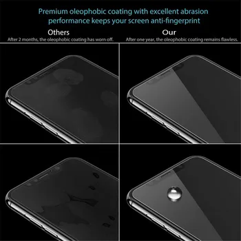 10Pcs/Lot Vidro de Proteção Para iPhone 6 6 7 8 plus XR X XS Max vidro iPhone 11 Pro Max 4 4s 5 5s se Protetor de Tela