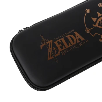 Interruptor de transporte Saco de Armazenamento de Caso Shell Dois lados Zelda Padrão Para a Nintendo