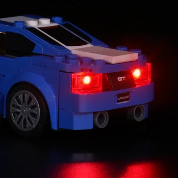 Conjunto de Luz de LED Para LEGO 76871 Velocidade Campeões Ford Mustang (apenas kit de luz incluídos)