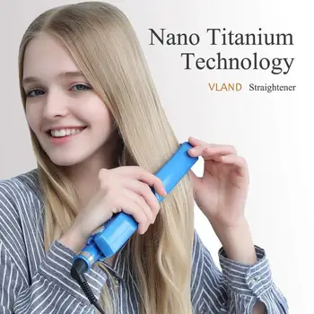 Salão de Alisamento de cabelo Profissional, Ferro de cabelo, ferro liso 11/4 Nano Titanium 450F Temperatura Rápida de Ferramenta do Straightener do Cabelo