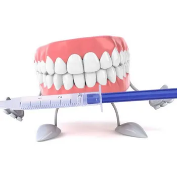 Atacado de Clareamento dos Dentes Kitv Sistema de Clareamento dental Sorriso Branco Brilhante Dentes, Gel de Branqueamento Kit Com DIODO emissor de Luz Profissional, de Uso Doméstico