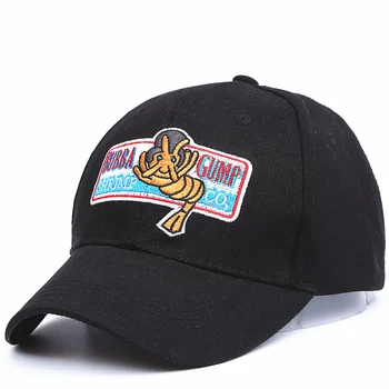 1994 BUBBA GUMP SHRIMP boné de Beisebol homens mulheres Desporto chapéus de Verão Boné Bordado casual Chapéu de Forrest Gump caps Traje atacado