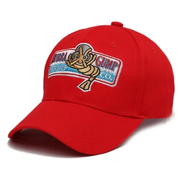 1994 BUBBA GUMP SHRIMP boné de Beisebol homens mulheres Desporto chapéus de Verão Boné Bordado casual Chapéu de Forrest Gump caps Traje atacado