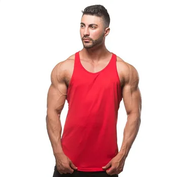Nova Marca de Roupas de Verão, Camisolas interiores Mens Tops Camisa de Musculação Equipamentos de Fitness Homens de cor Sólida Longarina Tanktop Colete