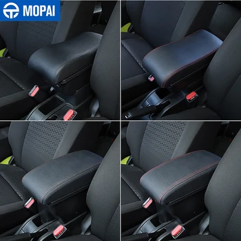 MOPAI a Arrumação Arrumação para Suzuki Jimny JB74 Carro Braço Caixa de Caixa de Armazenamento do Interior do Carro Acessórios USB para Suzuki Jimny 2019+