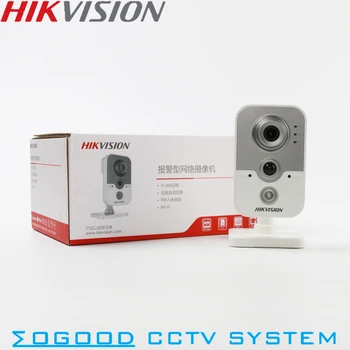 Hikvision Versão em Chinês DS-2CD24WYL-eu 2mm Lente de 2MP 1080P Câmera do IP do CCTV Mini Suporte WiFi cartão SD ONVIF Câmera de Segurança