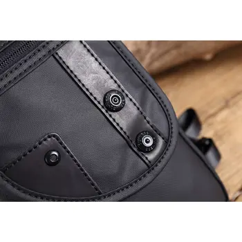 Os homens Waterproof o Oxford Cintura Perna de Queda Saco de Viagem de Moto Tático Peito Bolsa Y3NE