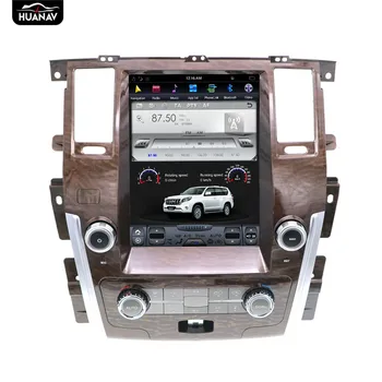 HUANVA Android 6.0 Estéreo Automedia sem Automóvel Leitor de DVD de Navegação GPS Para Nissan Patrol 2010-2018 Carro Automático do leitor de rádio da Central