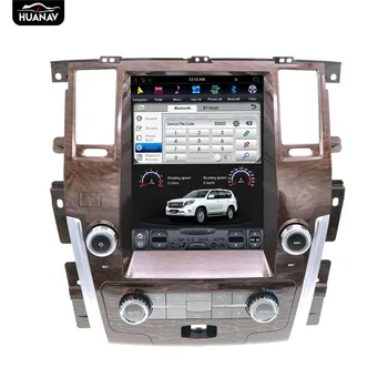 HUANVA Android 6.0 Estéreo Automedia sem Automóvel Leitor de DVD de Navegação GPS Para Nissan Patrol 2010-2018 Carro Automático do leitor de rádio da Central