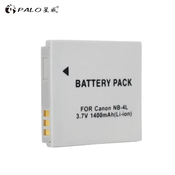2×1400mAh NB-4L NB4L NB 4L Bateria do Li-íon Bateria para Canon IXUS 30 40 50 55 60 65 80 100 PowerShot SD1000 1100 Baterias da Câmera
