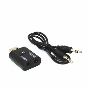 Bluetooth 5.0 Transmissor de Áudio do Receptor Mini de 3,5 mm USB AUX de Música Estéreo Bluetooth Dongle Adaptador sem Fio Para TV, PC Fones de ouvido