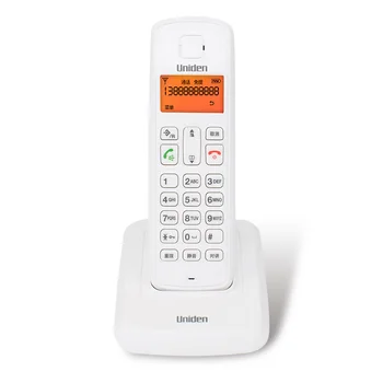 Digital, Telefone sem fio Com Interfone Alarme de IDENTIFICAÇÃO de Chamada de Handfree LCD com luz de fundo Fixo de Telefone sem Fio Para o Office Home Bussiness