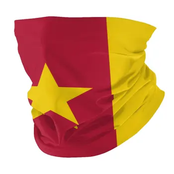 Camarões Bandeira Rosto Lenço Com 2 Pcs Filtro Multi-propósito Véu cabeça de cavalo máscara