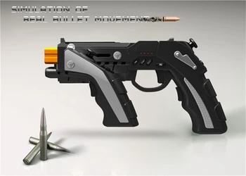 Frete grátis Modelo Novo IPEGA PG-9057 Gun Estilo sem Fio Bluetooth Gamepad Controlador de jogos para iOS, Android, PC, jogo de tiro