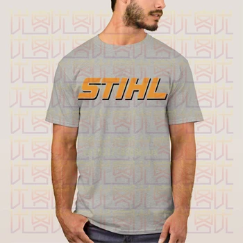 O mais novo 2020 Verão Stihl Logotipo Algodão Crewneck Homens Populares T-Shirt Presente Homme Tops Tees S-4XL