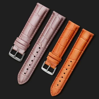 PEIYI Clássico de Bambu Fita Watchbands 20mm 22mm Pulseira de Couro Genuíno Substituição Bracelete Para o Huawei Assistir 2/Pro/GT