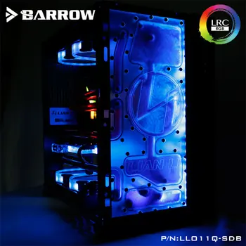 Barrow LLO11Q-SDBV1, Frente Hidrovia Placas Para o Lian Li PC-O11 Dinâmico Caso, Para o CPU Intel de bloqueio de Água & Single GPU de Construção