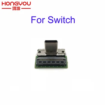 50pcs Substituição Doca de Carregamento de Porta para a Nintendo Mudar NS Console de Porta de Carregamento Doca tipo de opção-C Conector Socket Peças