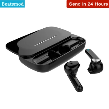 BE36 TWS WirelessEarphone Bluetooth 5.0 Fone de ouvido Controle do Toque Com Microfone Caixa de Carregamento Mini Fones de ouvido Para o iPhone Xiaomi Huawei